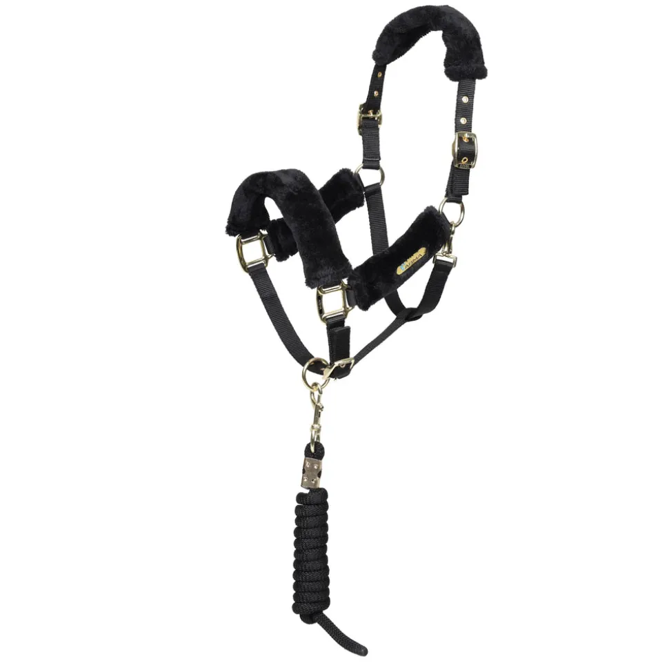 ARMA Faux Fur Headcollar & Lead Rope
