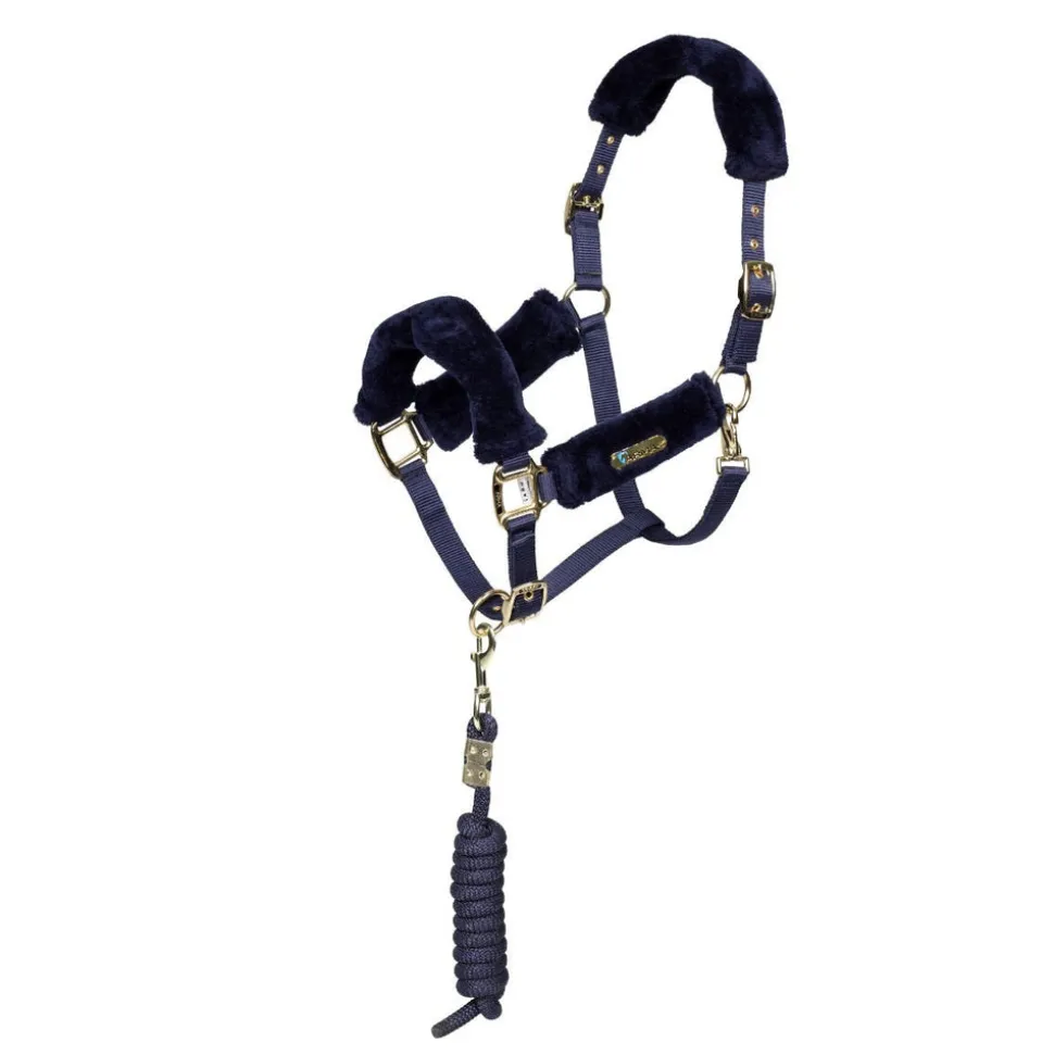 ARMA Faux Fur Headcollar & Lead Rope