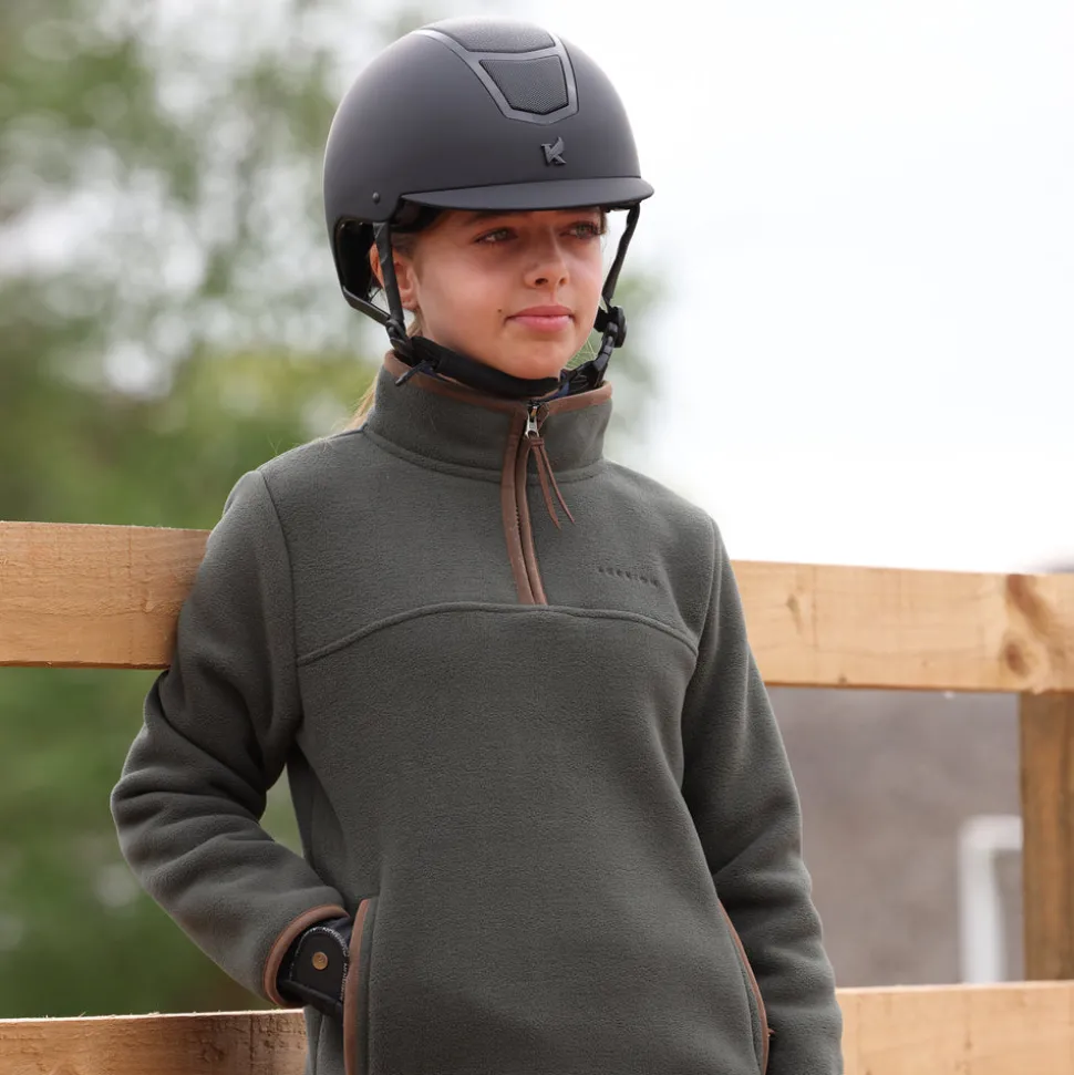 Aubrion Core Half Zip Fleece - Young Rider