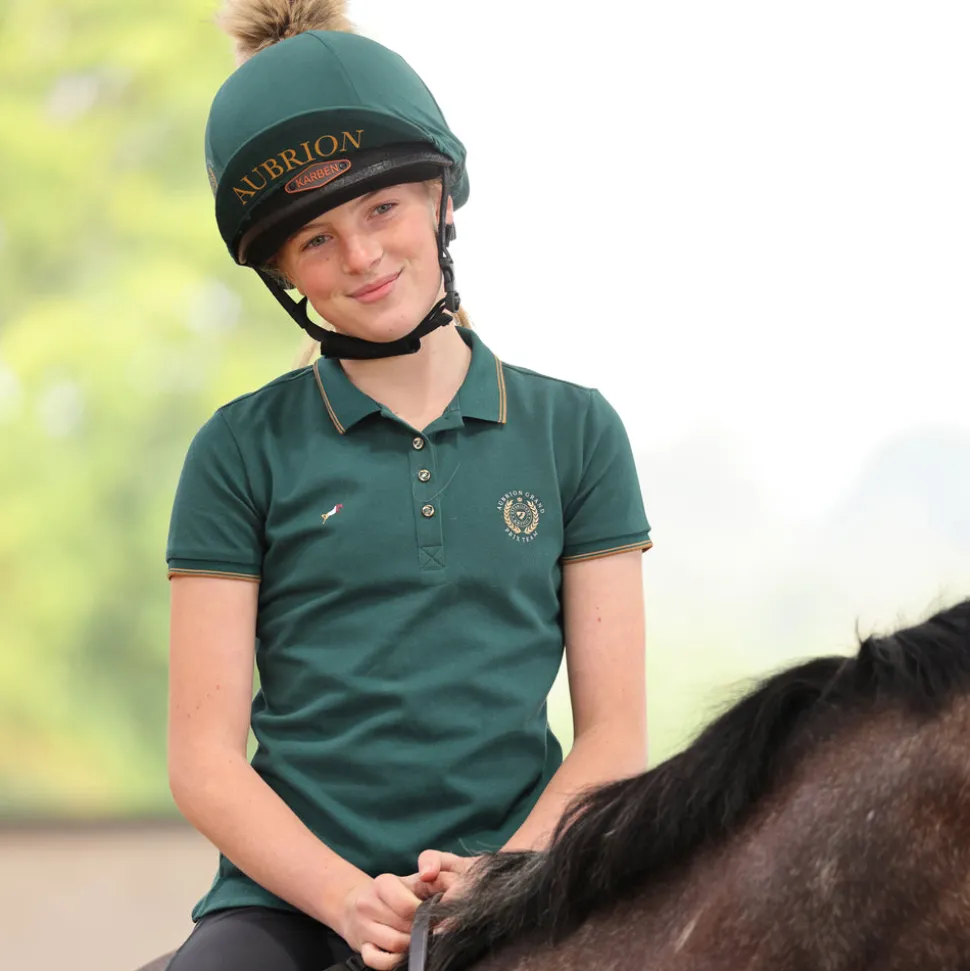 Aubrion Team Polo Shirt - Young Rider
