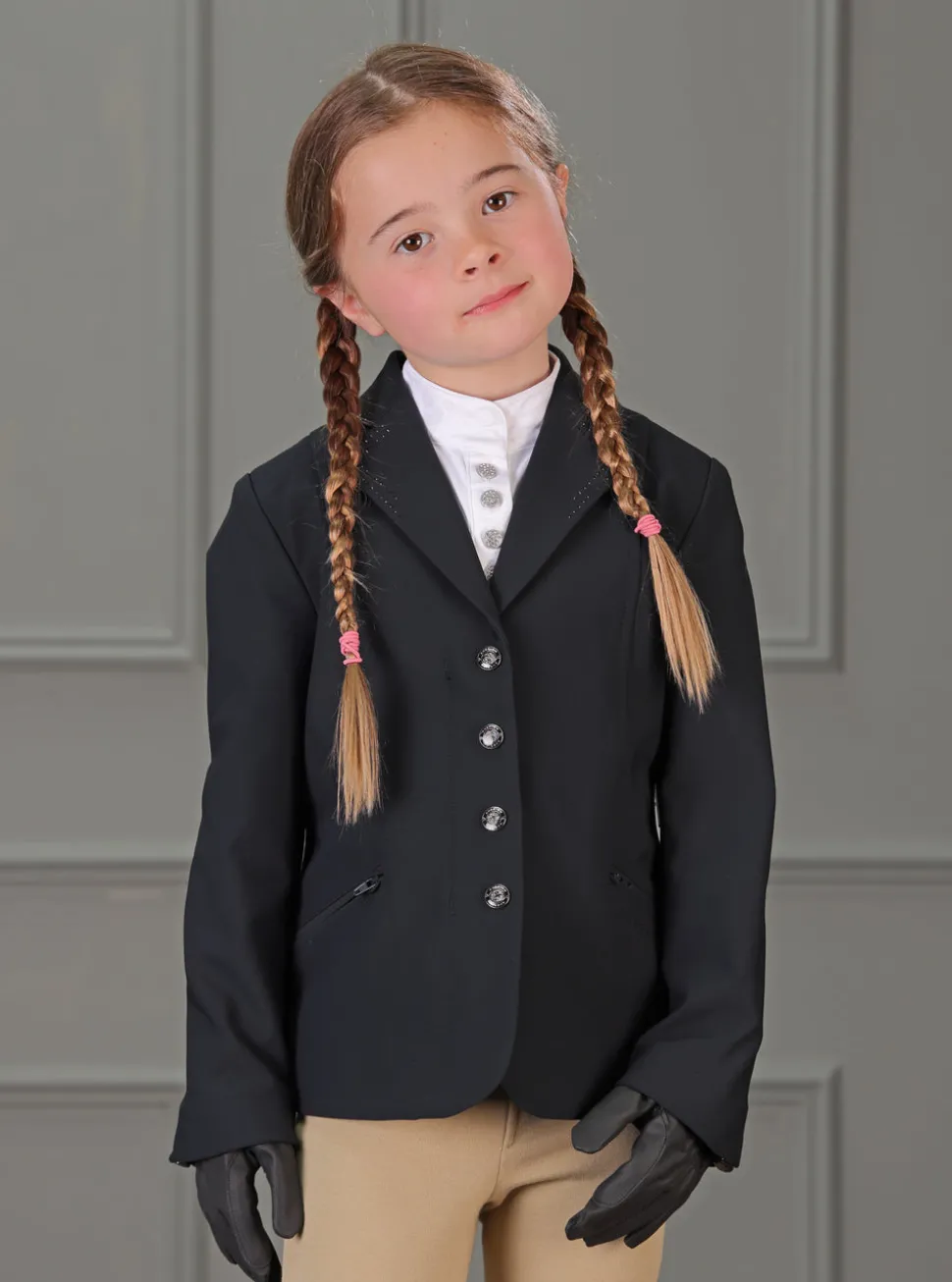 Aubrion Wellington Show Jacket - Young Rider