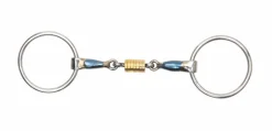 Blue Sweet Iron Loose Ring With Roller