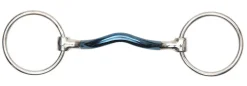 Blue Sweet Iron Loose Ring With Mullen