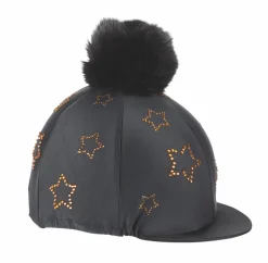 Diamante Star Hat Cover