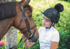 Diamante Star Hat Cover
