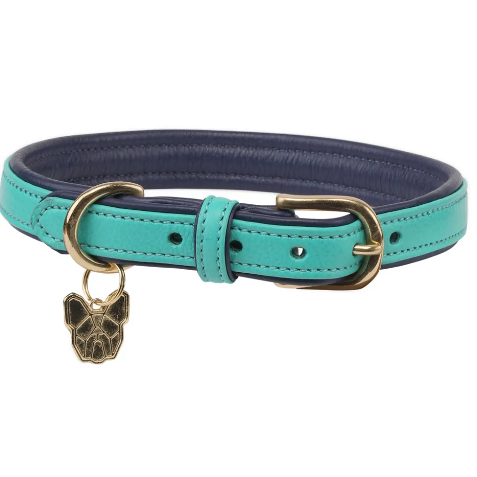 Digby & Fox Padded Leather Dog Collar