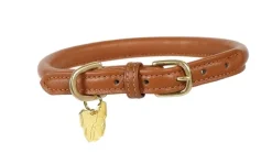 Digby & Fox Rolled Leather Dog Collar