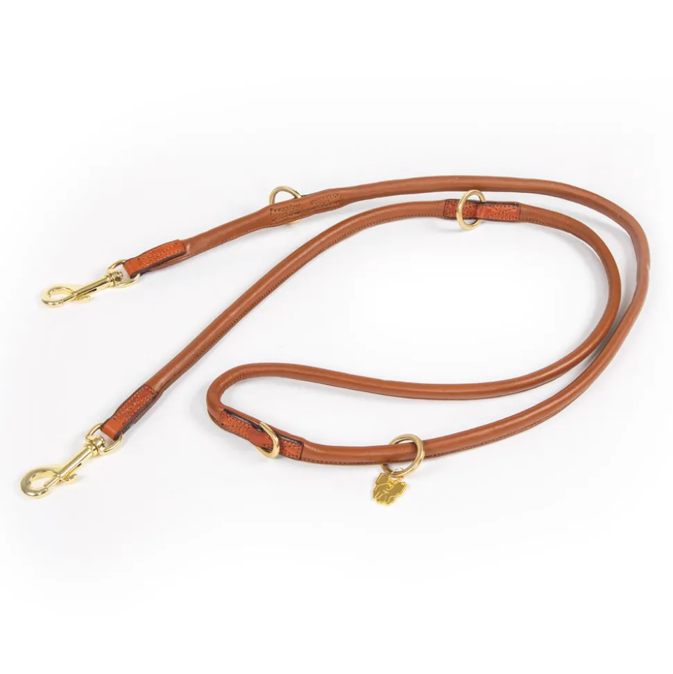 Digby & Fox Rolled Leather Training Lead