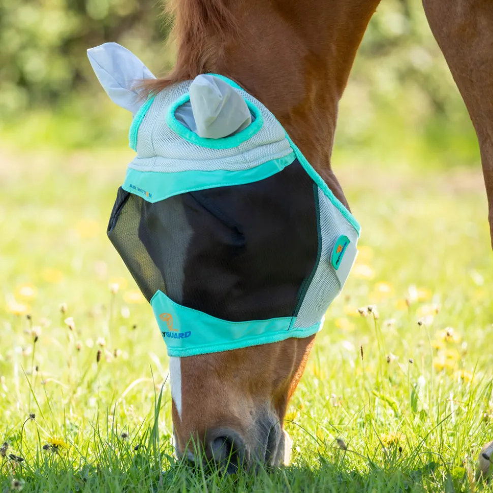 FlyGuard Pro Air Motion Fly Mask with Ears