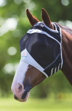 FlyGuard Pro Fine Mesh Fly Mask with Ear Holes